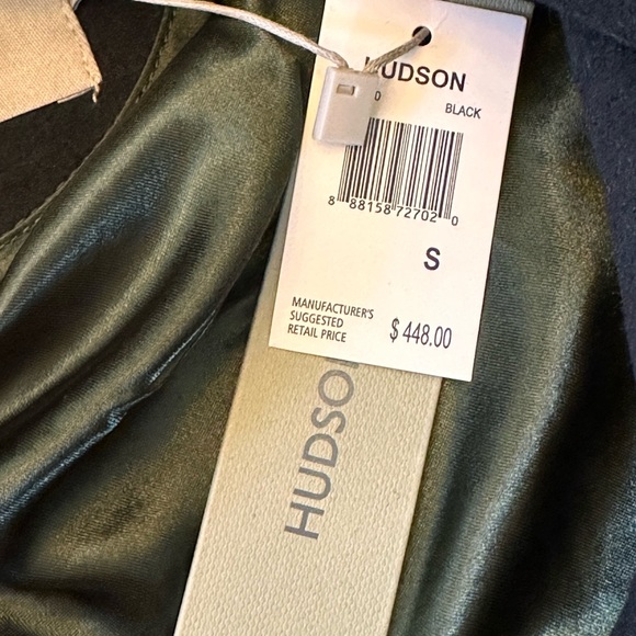 Hudson jeans NWT size S black double breasted wool peacoat sold at‎ Nordstrom - Picture 9 of 15